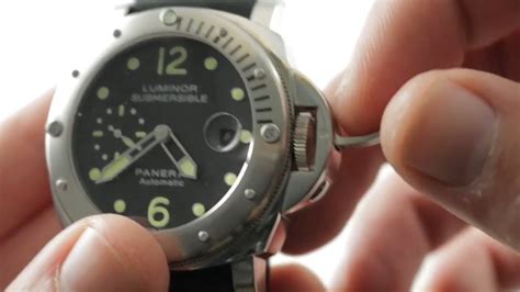 panerai 024|Panerai underwater bezel review.